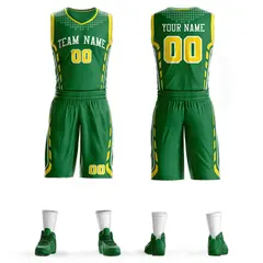 Kelly Green White Graffiti Oblique Bar Basketball Jersey