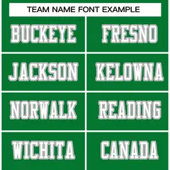 Kelly Green White-Gray Classic Authentic Football Jersey 3