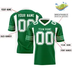 Kelly Green White Insert Color Authentic Football Jersey 2