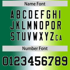 Kelly Green White-Neon Green Gradient Football Jersey 4