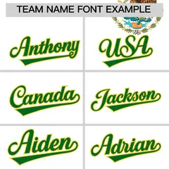 Kelly Green White Red Graffiti Mexican Style Baseball Jersey 4