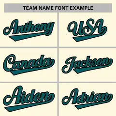 Khaki Aqua-Black Classic Varsity Full-Snap Letterman Jacket 3