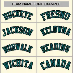 Khaki Aqua-Black Classic Varsity Full-Snap Letterman Jacket 5