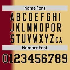 Khaki Crimson Pinstripe Gradient Baseball Jersey 4