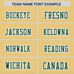 Khaki Green Gradient Side Pattern Authentic Football Jersey 3