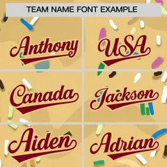 Khaki Ice Cream Cone Graffiti Fashion Baseball Jersey 3
