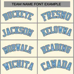 Khaki Light Blue-White Raglan Sleeves Varsity Full-Snap Letterman Jacket 5