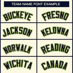 Khaki Navy Gold-Green Classic Hockey Jersey 3
