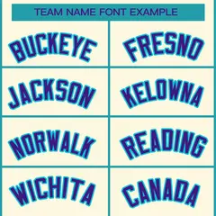 Khaki Purple-Light Blue Classic Style Hockey Jersey 3