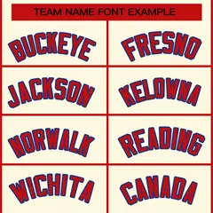 Khaki Red-Royal Classic Hockey Jersey 3