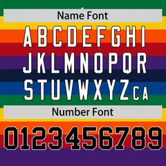 LGBT Rainbow Pride Month Color Block Baseball Jersey 4