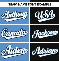 Light Blue Black Stripe-Solid Combo Baseball Jersey 3