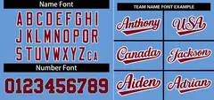Light Blue Crimson-White Stripe Raglan Baseball Jersey 3