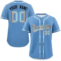 Light Blue Demiboy Pride Month Baseball Jersey 1