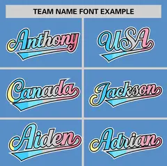 Light Blue Genderflux Pride Month Classic Baseball Jersey 3