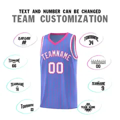 Light Blue Gray Pinstripe Retro Uniform Basketball Jersey 4