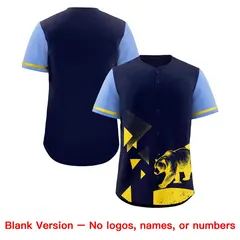 Light Blue Midnight Blue Raptor Series Raglan Baseball Jersey 8