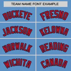 Women's Light Blue Navy-Red Thick Slash Mesh Basketball Jersey 3