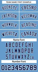 Light Blue Navy-White Classic Basketball Jersey 3