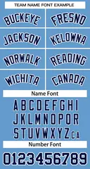Light Blue Navy-White Classic Basketball Jersey 3