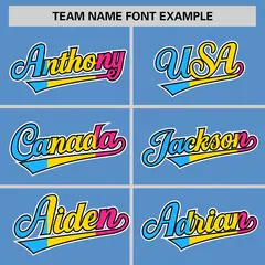 Light Blue Pansexuality Pride Month Baseball Jersey 3