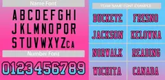Light Blue Pink-Black Gradient Outdoor Football Jersey 3