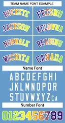 Light Blue Purple-White Classic Gradient Basketball Jersey 3
