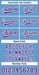 Light Blue Purple-White Classic Team Basketball Jersey 3
