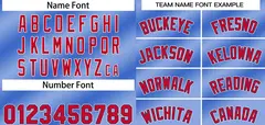 Light Blue Red-Blue Bull Gradient Basketball Jersey 4