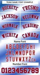 Light Blue Red-Royal Gradient Basketball Jersey 3