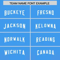Light Blue Red Vertical Gradient Stripe Football Jersey 3