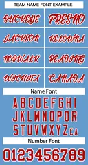 Light Blue Red-White Classic Basketball Jersey 3
