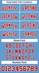 Light Blue Red-White Classic Basketball Jersey 3