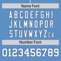 Light Blue Royal Phonetic Rhythm Authentic Baseball Jersey 4