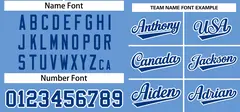 Light Blue Royal-White Authentic Pullover Baseball Jersey 3