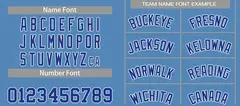 Light Blue Royal White Bull Classic Basketball Jersey 4
