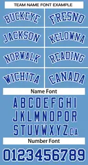 Light Blue Royal-White Classic Basketball Jersey 3