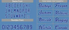 Light Blue Royal-White Heal Classic Basketball Jersey Set 4