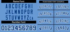 Light Blue Royal-White Pullover Baseball Jersey 3