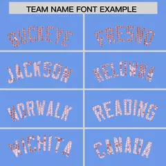 Light Blue Sequined Trim Athletic Basketball Jersey 3