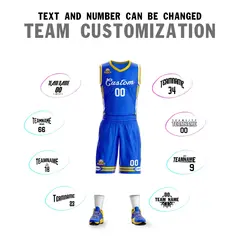 Light Blue White Classic Mesh Basketball Jersey 4