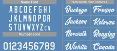 Light Blue White Classic Sports Uniform Basketball Jersey 4