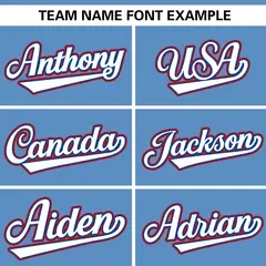 Light Blue White Gradient Ribbed Authentic Baseball Jersey 3