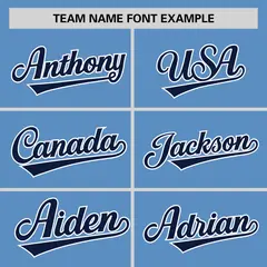 Light Blue White Horizontal Stripe Pullover Baseball Jersey 3