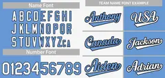 Light Blue White-Navy Hook Split Fashion Baseball Jersey 3