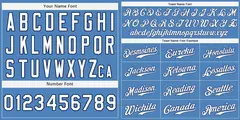 Light Blue White-Royal Classic Authentic Baseball Jersey 4