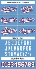 Light Blue White-Royal Classic Basketball Jersey 3