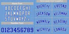 Light Blue White-Royal Stripe Fashion Baseball Jersey 2