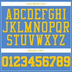 Light Blue Yellow Classic Sets Basketball Jersey 4