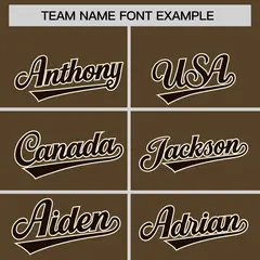 Light Brown Cream Lace-Up Neck Hockey Hoodie Classic Style 3